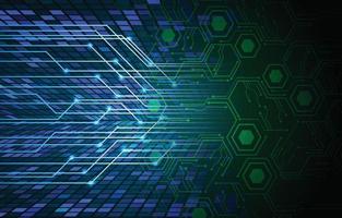 cyber circuit future technology concept background vector