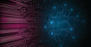 cyber circuit future technology concept background vector