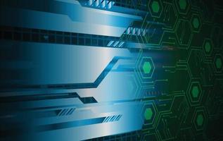 cyber circuit future technology concept background vector