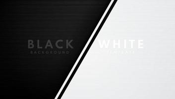 Fondo de color degradado en blanco y negro con contraste geométrico diagonal abstracto y textura de líneas con espacio de copia. estilo moderno y minimalista que puede utilizar para folleto de plantilla, cartel, banner web, impresión. vector