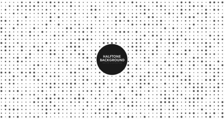 Abstract minimal gray random dotted pattern on white background. Simple modern texture halftone style. You can use for cover template, poster, banner web, flyer, Print ad. Vector illustration