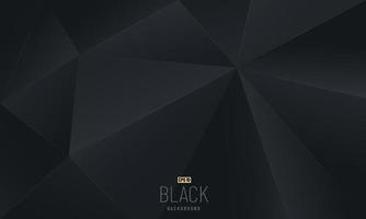 Abstract Luxury black and gray polygonal modern design. You can use for cover, poster, banner web, flyer, Landing page, Print ad. Vector illustration