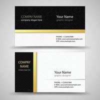 Vector creative business card template