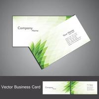 Business card template design vector