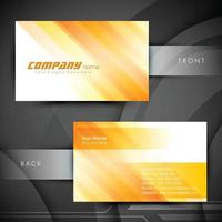 Vector creative business card template