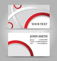 Vector creative business card template