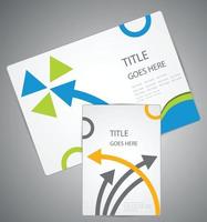 Creative brochure design template vector