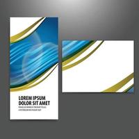 Brochure template vector design