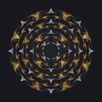 tribal patterns rounded shapes vector