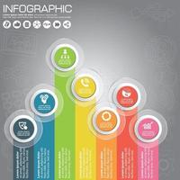 INFOGRAPHIC TIMELINE CONCEPT vector