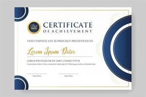 white certificate design vector