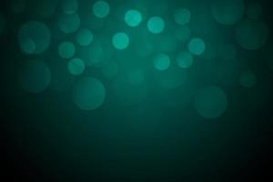 Abstract bright dark green bokeh flickering out of focus. Winter card or invitation. vector illustration