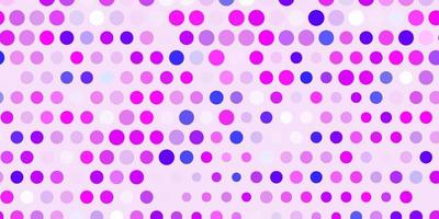 Light pink, blue vector backdrop with dots.