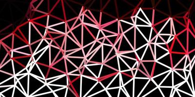 Light pink, red vector poly triangle texture.