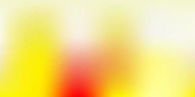 Light Orange vector blur pattern.