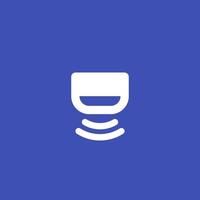Sensor, detector vector icon