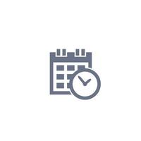 Schedule, appointment vector icon