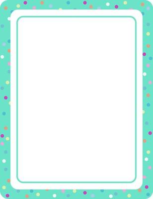 Empty blue vertical frame banner template