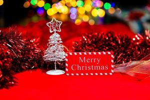 Christmas decoration, Christmas and New Year holidays background photo