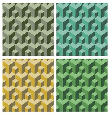 A set of vector abstract backgrounds for web