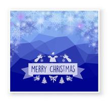 Christmas celebratory banner for design New Year vector