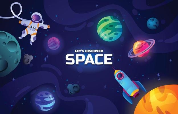 Discover Space Background