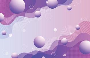 Purple Dynamic Pastel Abstract vector