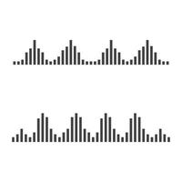 imagenes de ondas de sonido vector