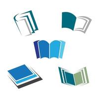 Book logo images vector