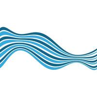 Wave line images vector