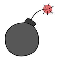 Cartoon Vector Illustration of About to Explode