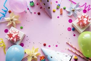 Happy birthday or party background photo