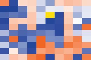 Fondo de mosaico abstracto vector