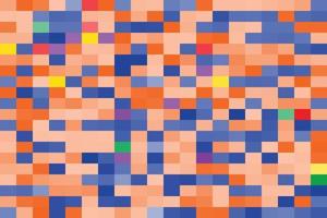 Abstract mosaic background vector