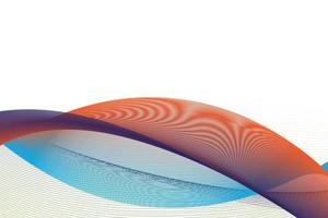 Abstract wave background vector