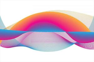 fondo abstracto de la onda vector