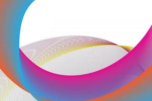 Abstract wave background vector