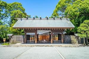 santuario iseyama kotai jingu en yokohama, japón foto