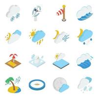 Trending Weather Gadgets vector