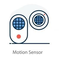 detector de sensor de movimiento vector