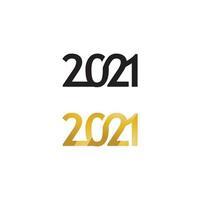 number logo 2021 design vector logo and design number