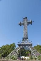 Summit of Mount Amiata where there is a metal cross photo