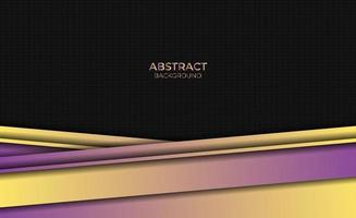 Design Abstract Gradient Yellow Purple Style Background vector