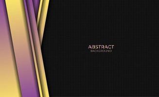 Abstract Design Background Style Purple Yellow Gradient vector