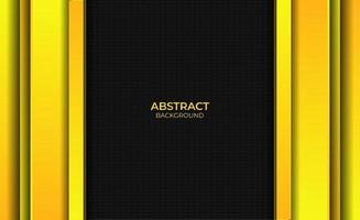 Abstract Style Gradient Bright Yellow Background Design vector