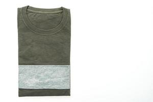 T-shirt on white photo