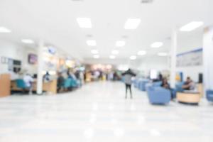 Blur hospital background photo