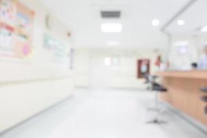 Blur hospital background