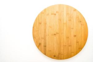 Brown wooden cutting board photo