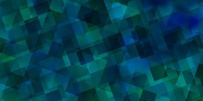 Light BLUE vector pattern with polygonal style.